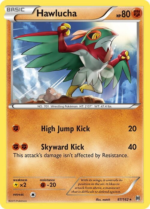 Hawlucha Card Front