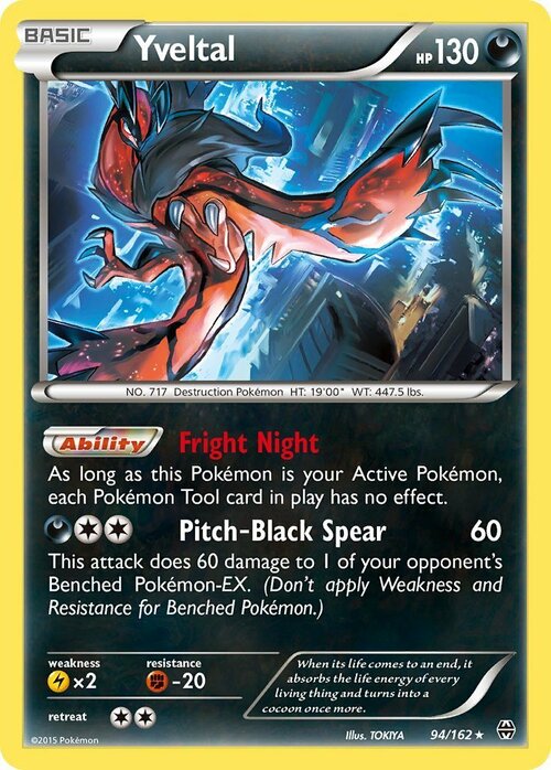 Yveltal Card Front