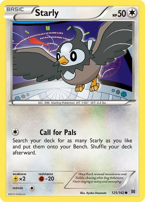 Starly Card Front