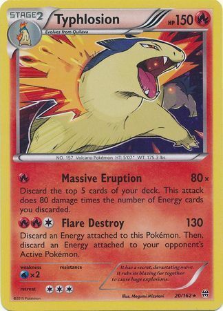 Typhlosion Card Front