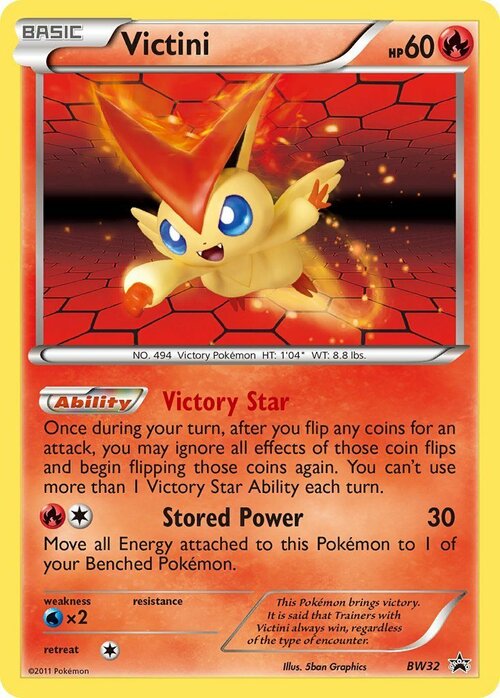 Victini Card Front