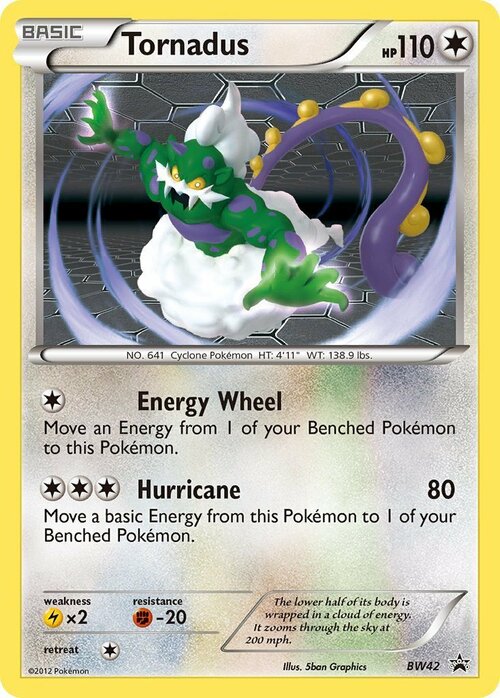 Tornadus Card Front