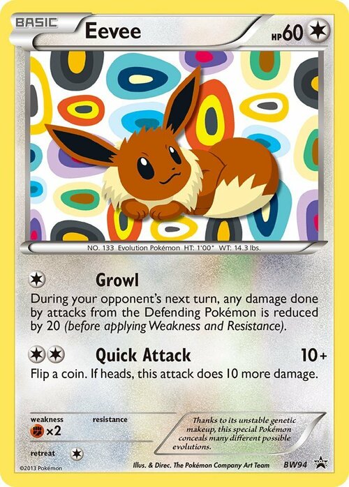 Eevee Card Front