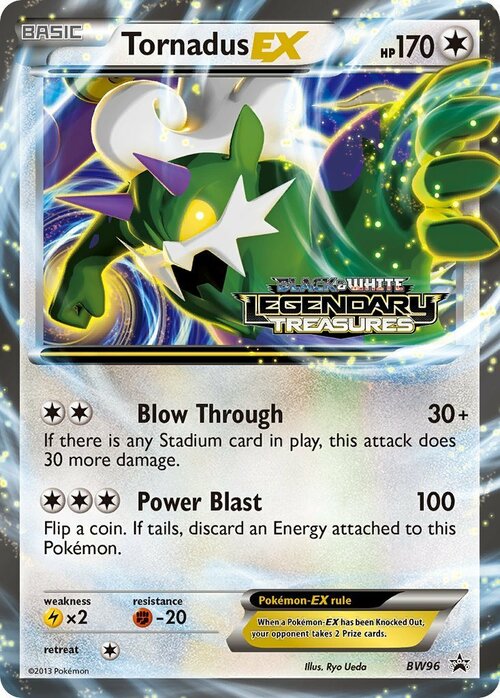 Tornadus-EX Card Front