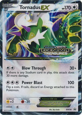 Tornadus-EX [Staff] Card Front