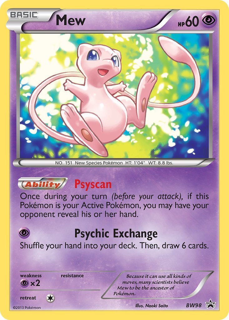 MEW discount Black STAR PROMO HOLO