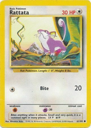 Rattata Card Front