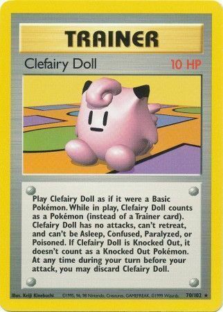 Clefairy Doll Card Front