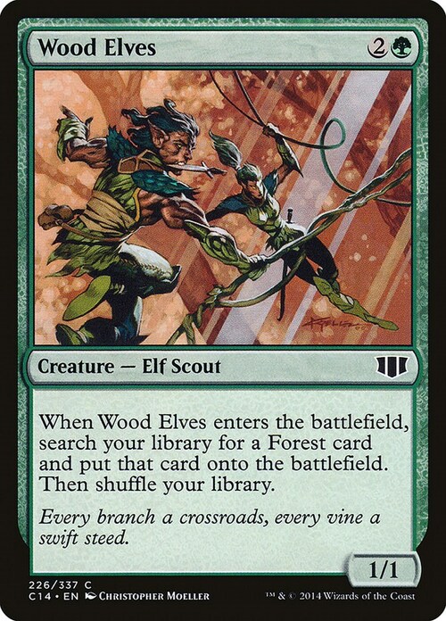 Wood Elves Card Front