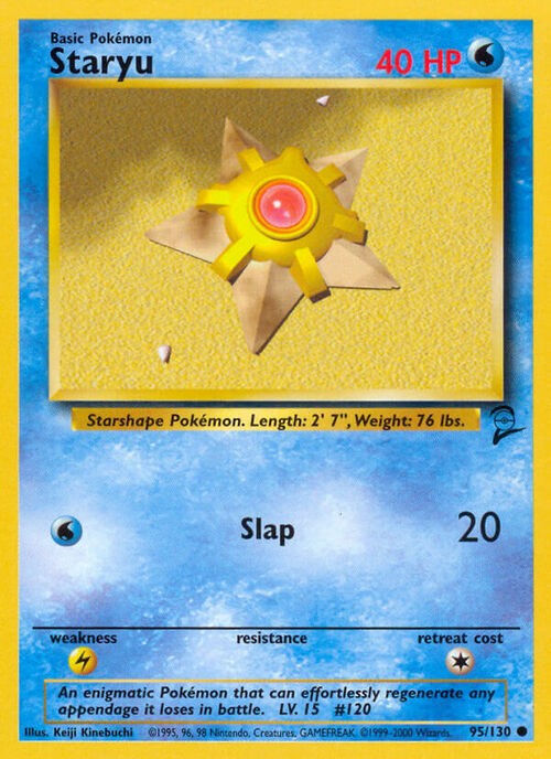 Staryu Card Front