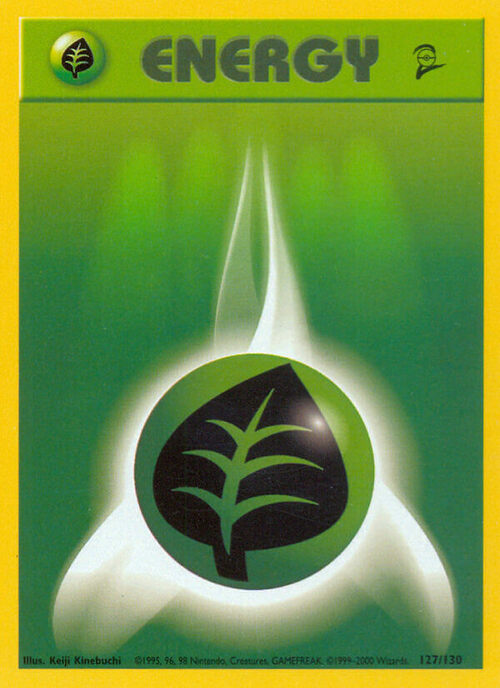 Grass Energy Card Front