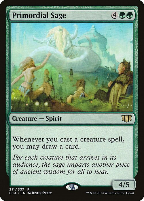 Primordial Sage Card Front