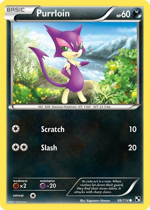 Purrloin Card Front