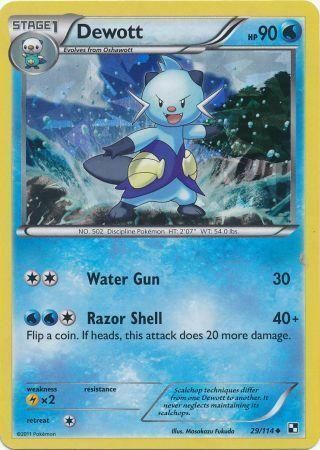 Dewott Card Front