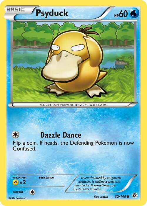 Psyduck Card Front