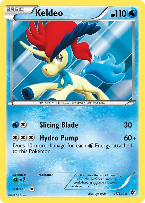 Keldeo Card Front