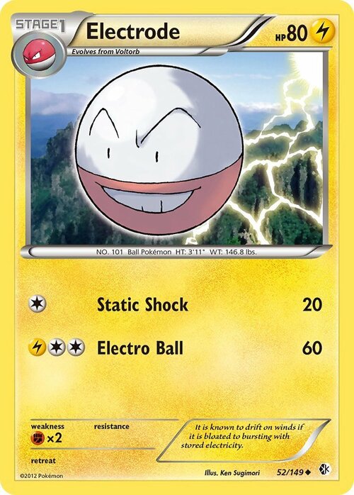 Electrode Card Front