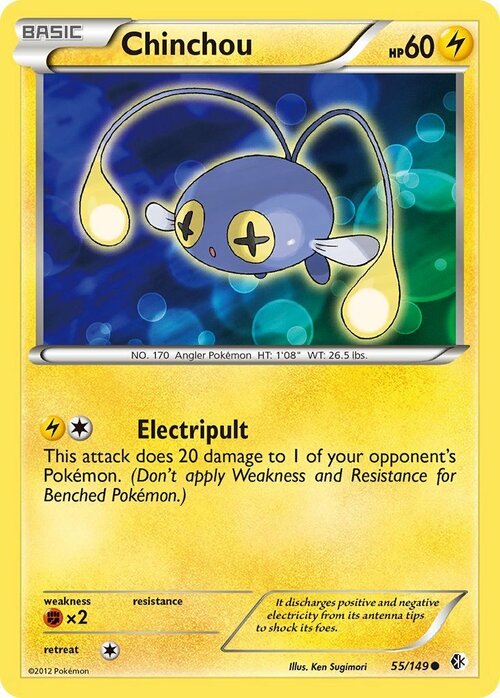 Chinchou Card Front