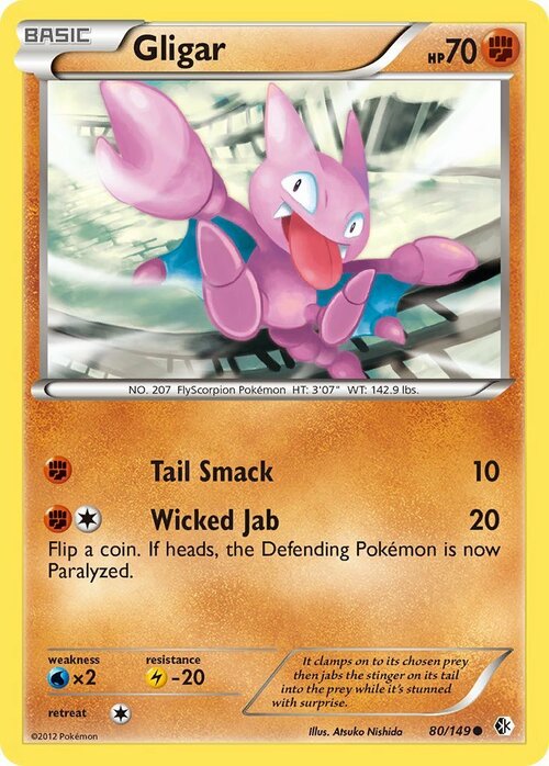 Gligar Card Front