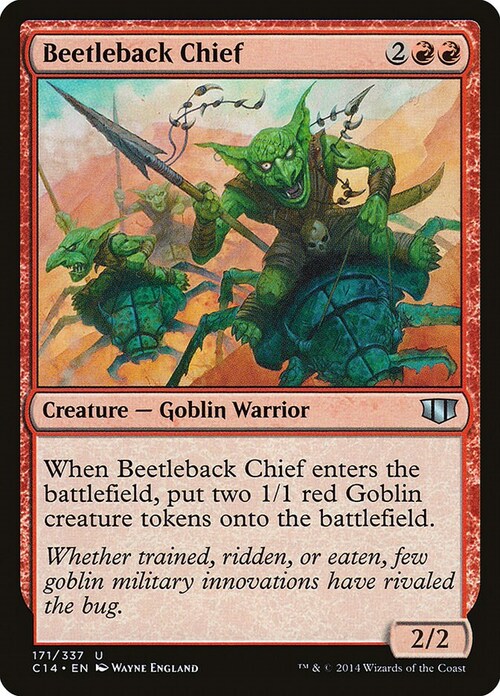 Beetleback Chief Card Front