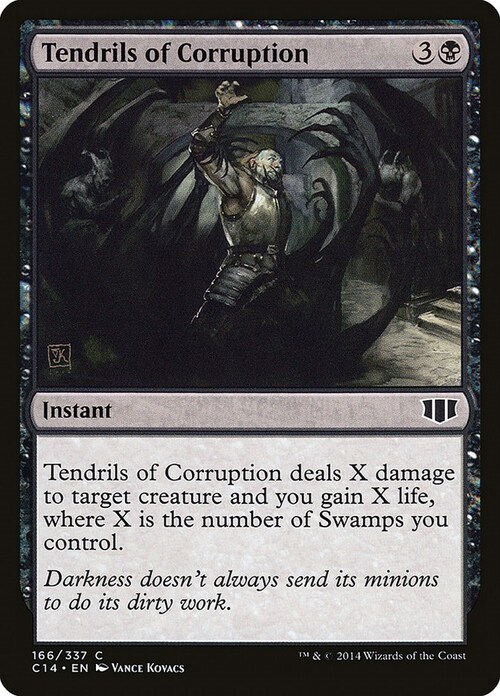 Tendrils of Corruption Card Front