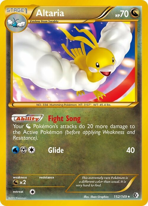 Altaria Card Front