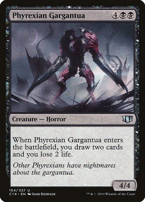 Phyrexian Gargantua Card Front