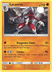 Lycanroc [Dangerous Claws | Corner]