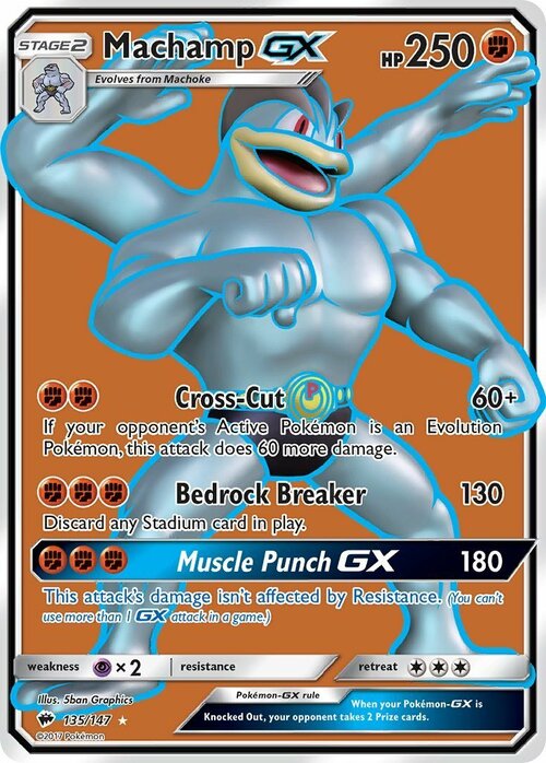 Machamp GX Card Front