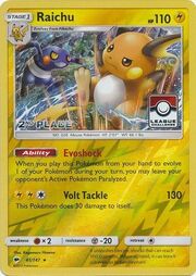 Raichu [Evoshock | Volt Tackle]