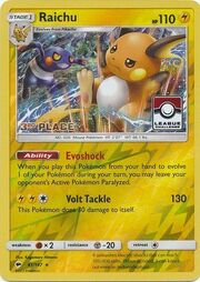 Raichu [Evoshock | Volt Tackle]