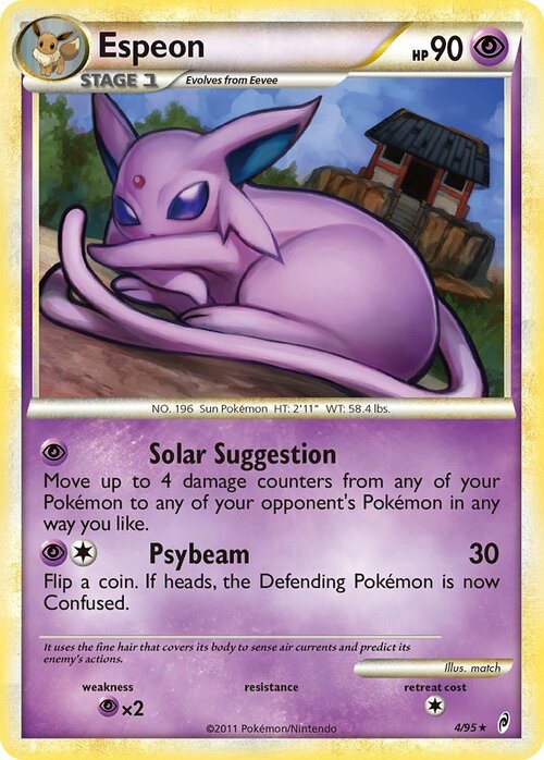 Espeon Card Front