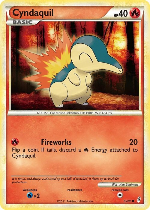 Cyndaquil Card Front