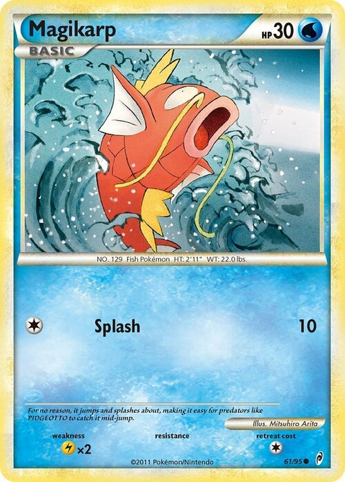 Magikarp Card Front