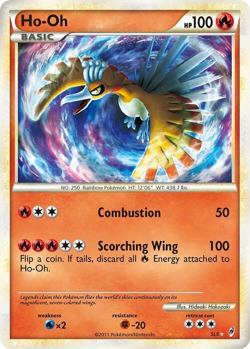 Ho-Oh Card Front