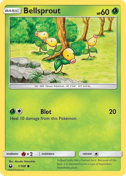 Bellsprout Card Front