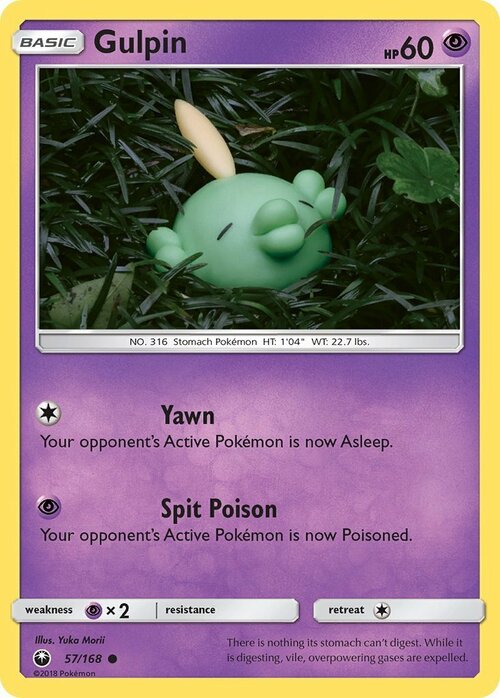 Gulpin Card Front