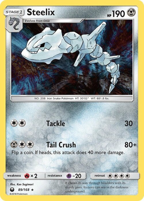 Steelix Card Front