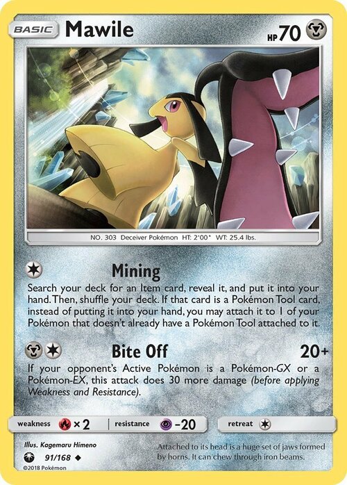 Mawile Card Front