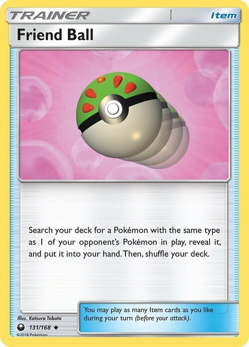 Friend Ball Card Front