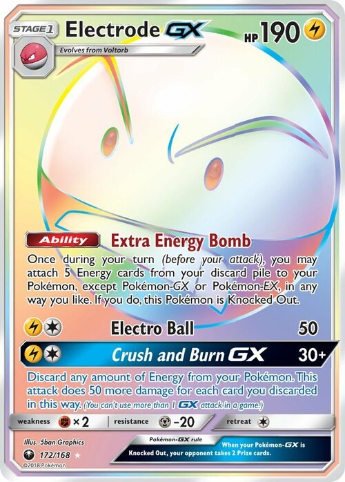 Electrode GX Card Front