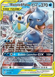 Blastoise & Piplup GX