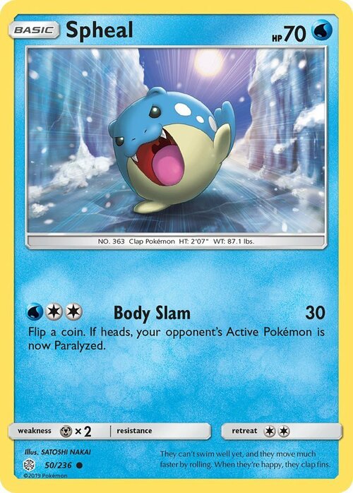 Spheal Card Front