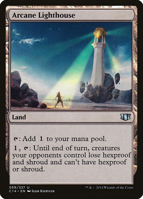 Arcane Lighthouse Card Front