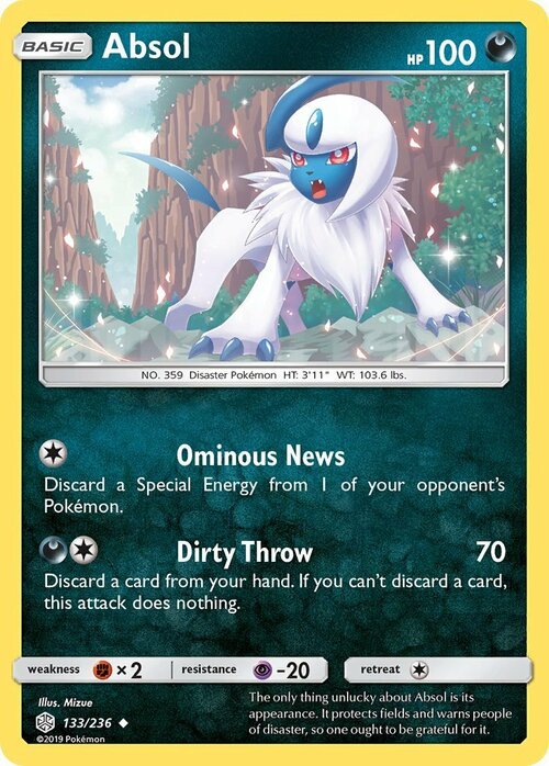 Absol Card Front