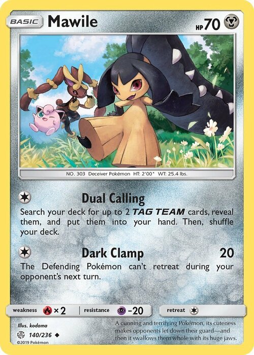 Mawile Card Front