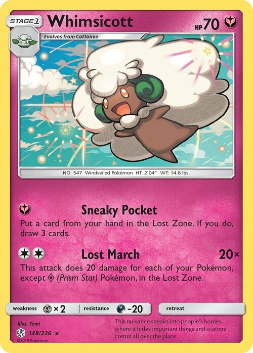 Whimsicott Card Front