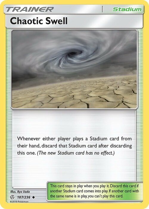 Chaotic Swell Card Front