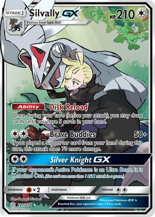 Silvally GX Card Front