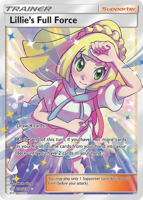 Lillie's Full Force Card Front